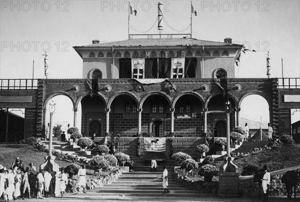 afrique, érythrée, asmara, le théâtre, 1920 1930