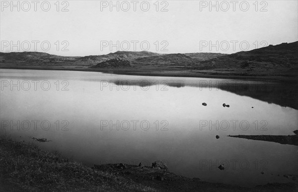 afrique, eritrea, belesa, reservoir, 1920 1930