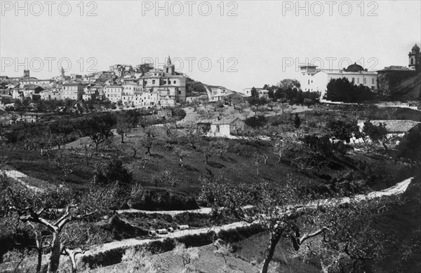 europe, italie, abruzzes, spoltore, panorama, 19100