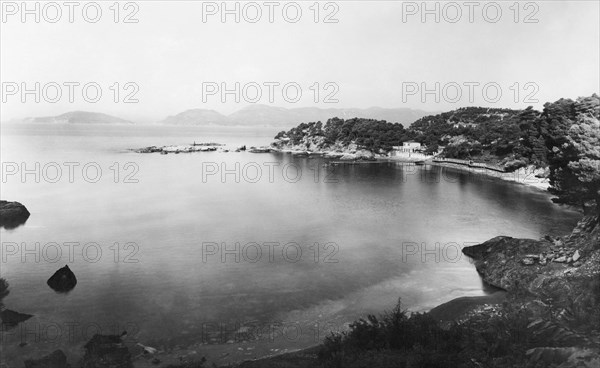 baie de fiascherino, lerici, ligurie, italie 1930-40