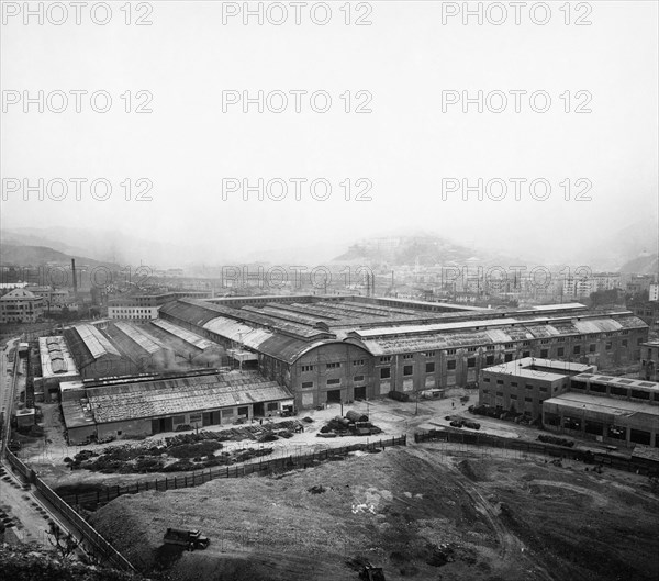 ansaldo, cornigliano, ligurie, italie 1930-40