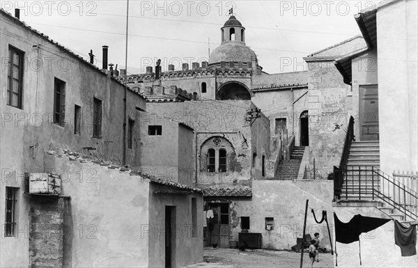 île de pianosa, toscane, italie 1955