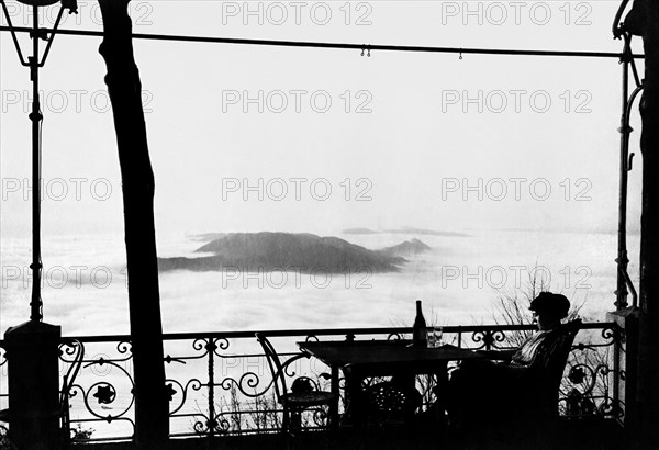 italie, province de como, brunate, 1910