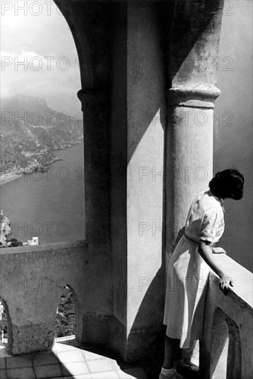 ravello, côte amalfitaine, 1952