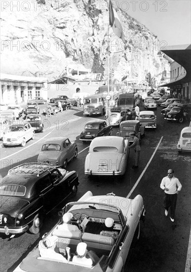 ventimiglia, frontière de ponte san luigi, 1959