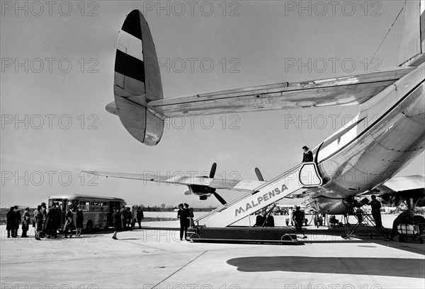 de l'autocar à l'avion, 1960