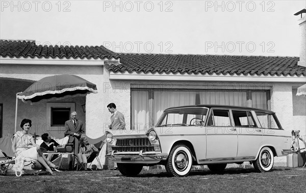 un dimanche au soleil, 1800 fiat famiglia, 1959