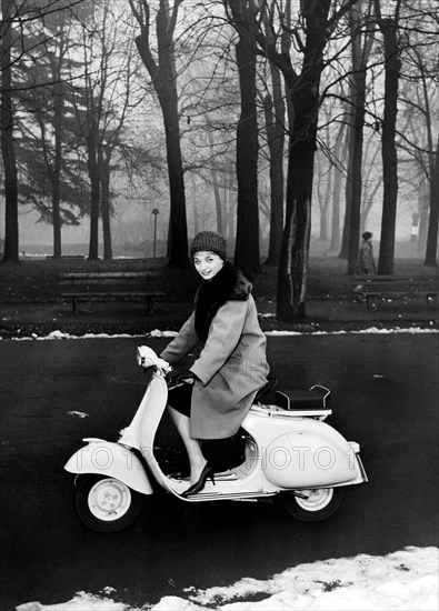 Vespa, Milan, 1958