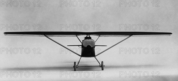 Wooden airplane model. 1920-30