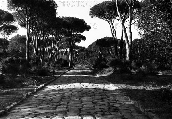 Via severiana. lazio. italy. 1940