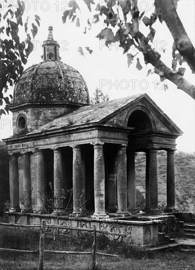 Garden Of Palazzo Orsini. Bomarzo 1910-20