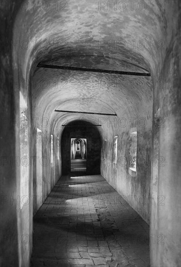 Rome. A Corridor Of Castel Sant'angelo. 1930