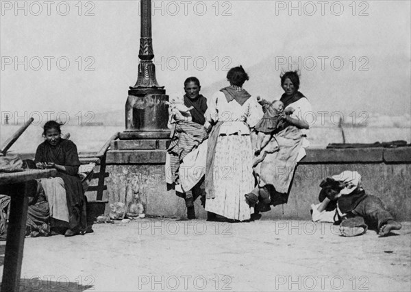 Italy. Campania. Napoli. 1900-1910