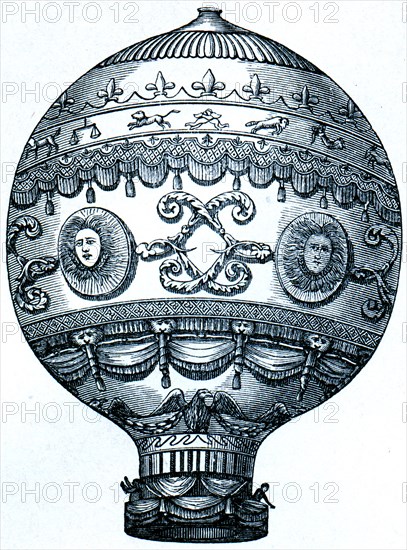 Montgolfier balloon.