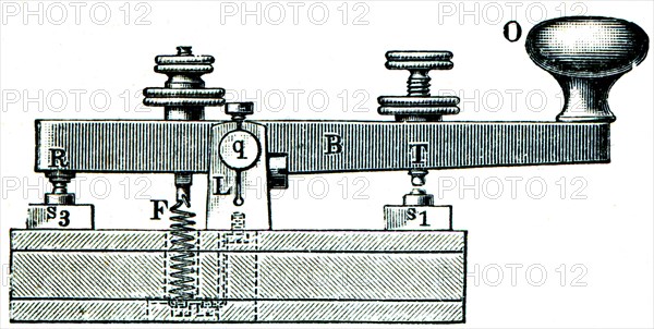 Morse key.