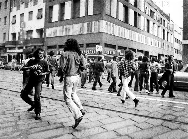 Demonstration, Milan.