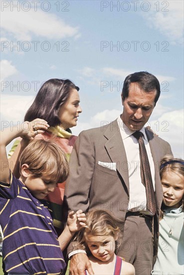 Lucia Bose With Family.