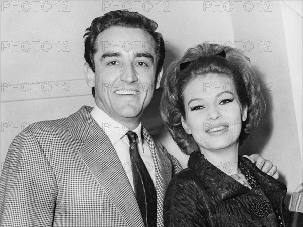 Vittorio Gassman and Annette Stroyberg.