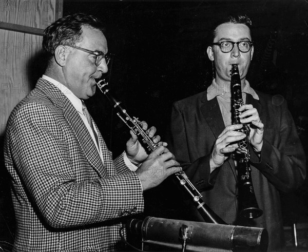 Benny Goodman and Steve Allen.