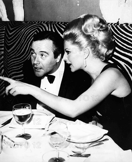 Virna Lisi and Jack Lemmon.