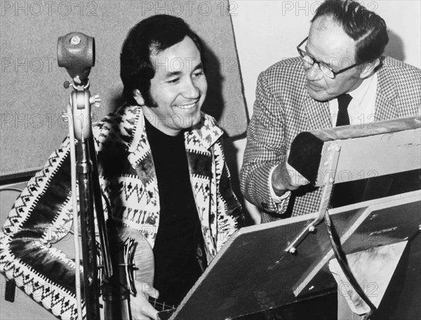 Trini Lopez and Joseph L. Mankiewicz.