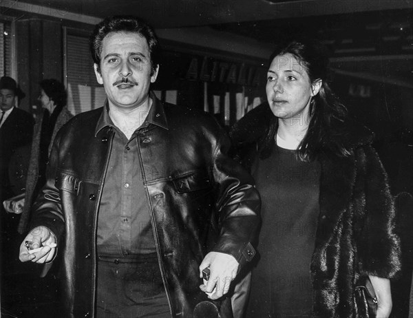 Domenico Modugno and Franca Gandolfi.