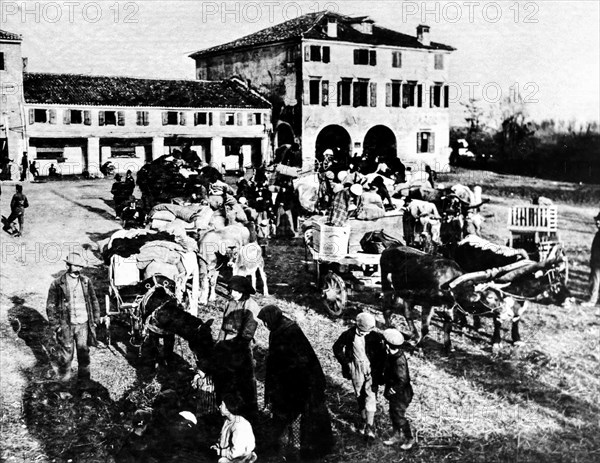 Civilians Evacuated From Corbolone.