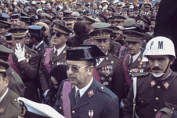 Spanish guardia civil, 70's