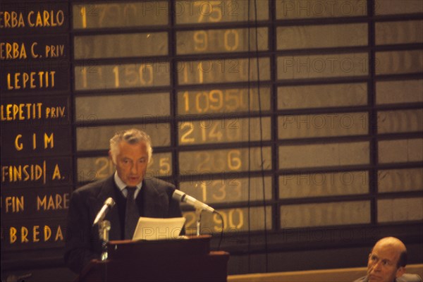 Gianni agnelli, 80's