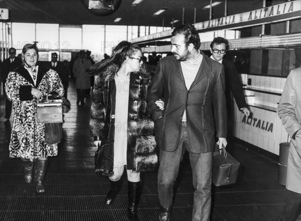 Maurizio arena with maria beatrice of savoy