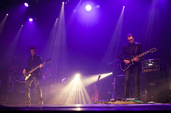 Fabrizio palermo and luigi schiavone, enrico ruggeri in concert, milan 2014