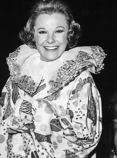 June allyson, circus of the forum, inglewood, california, 1973