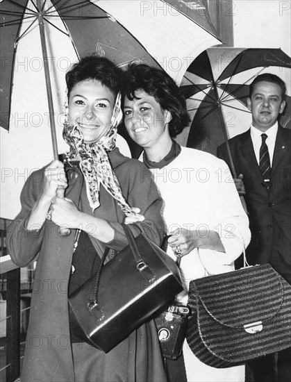 Franca bettoja, cannes, 1962