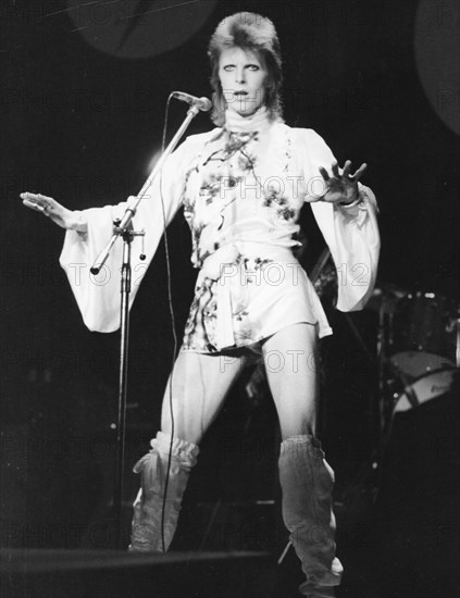 David bowie, hammersmith odeon, london 1973