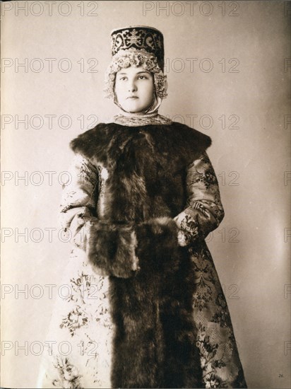 Girl in traditional dress