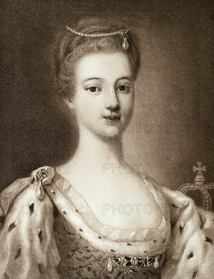 Princess Louise Maximilienne Caroline Emmanuele of Stolberg-Gedern.