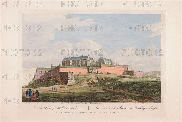 East View of Stirling Castle.