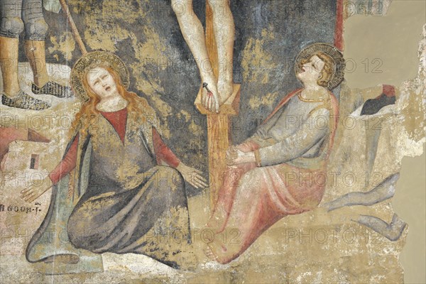 Fresco from the church of San Domenico in Fabriano