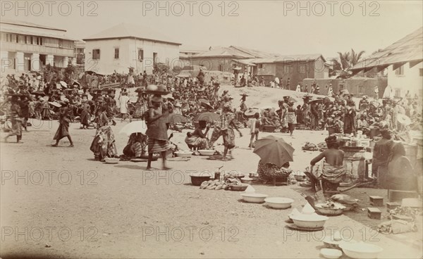 Market day at Cape Coast