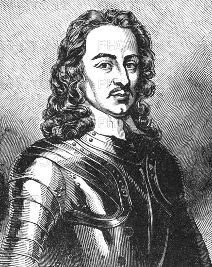 John Hampden (1594-1643) was an English statesman and cousin of Oliver Cromwell. Charles I attempted to arrest him in 1642 because of his support of the Parliamentarians, the result of which action made him a hero with the people and helped precipitate the civil war.