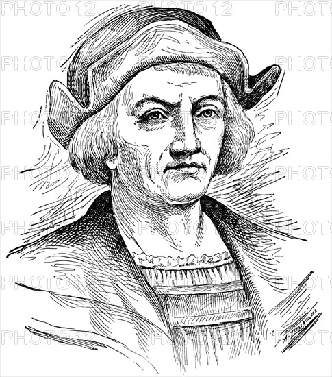 Christopher Columbus (1451?-1506) gained royal support from King Ferdinand and Queen Isabella of Spain and sailed west in three ships (Santa Maria, Pinta, and Nina), hoping to reach the Orient. He landed on San Salvador Island on october 12, 1492. He made three more voyages to the New world.