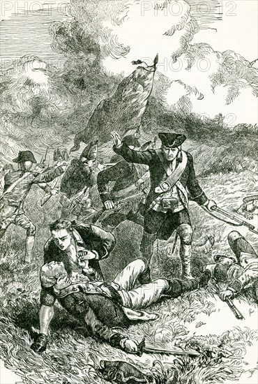 British Major Pitcairn, along with Lieutenant Colonel Smith, marched 800 Regulars to Lexington and then Concord. Pitcairn was killed in action during the Battle of Bunker Hill. Considered one of the most respected British officers by both his men and the colonists, he was buried at the Old North Church in Boston. .