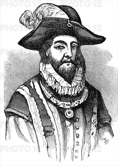 Sir walter Raleigh ( 1552? - 1618) was an English statesman and favorite of Queen Elizabeth I. He organized the colonizing expedition to America that was established at Roanoke Island‚Äîfailed. Under James I, he was executed for treason. he was also a man of letters and wrote poetry and political and philosophical works.