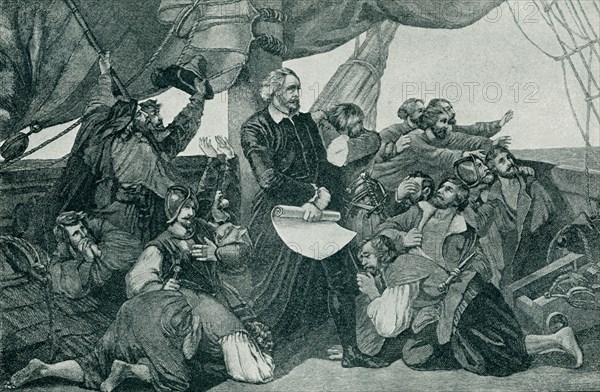 In September 1492, Columbus and his crew, uneasy about reaching land, saw birds and knew land was not far away.