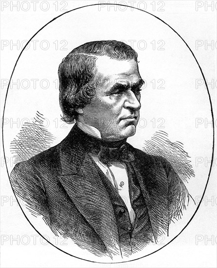 Andrew Johnson served as Abraham Lincoln's vice-president during Lincoln's second term as president of the United States. Upon Lincoln's death on April 15, 1865, Johnson became president, as per the terms of the Constitution. Johnson served as president from 1865-1869. .