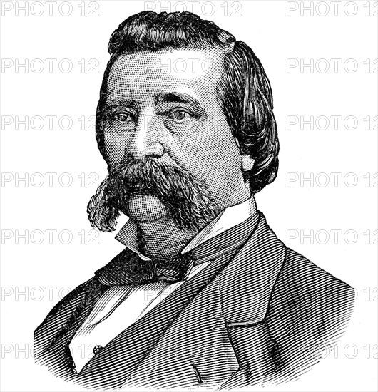 John Alexander Logan (1826-1886) was an American politician, and he served as a Union general in the Civil War (1861-1865). He served as a U.S. Congressman (1867-1871) and a U.S. Senator (1871-1877, 1879-1886). Logan inaugurated Memorial Day in 1886.