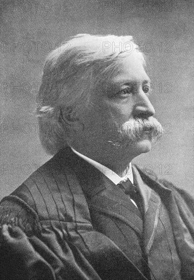 Melville Weston Fuller (1833-1910) served as a Chief Justice of the U.S. Supreme Court from 1888-1910. He favored a strict interpretation of the Constitution.