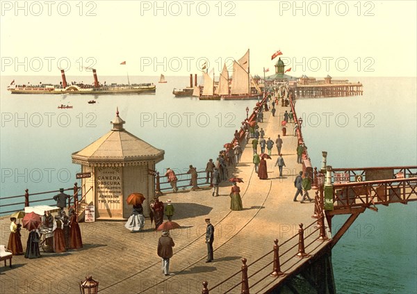 Camera obscura at the Margate Jetty.