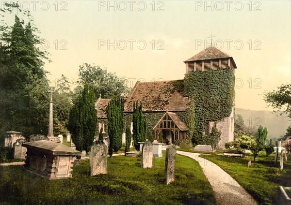 Vicinity of Wonastow Church.