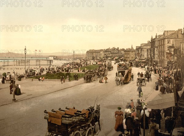 Parade looking east.